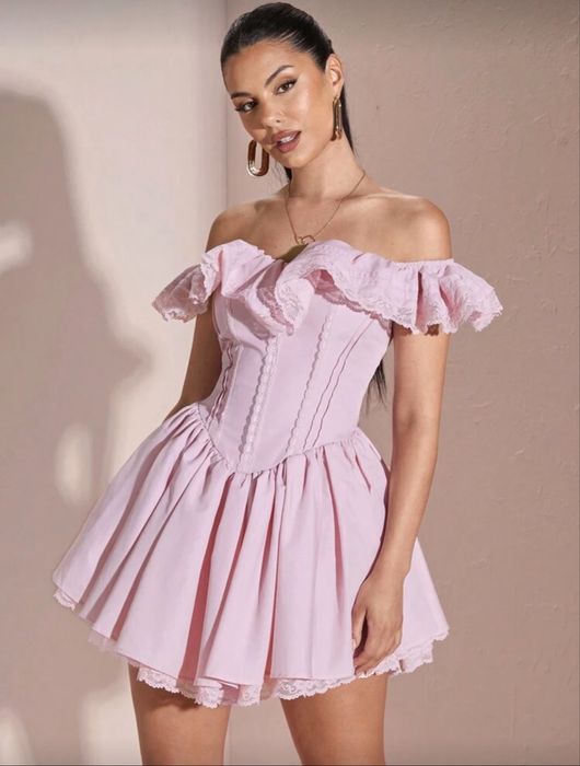 Официална рокля baby pink