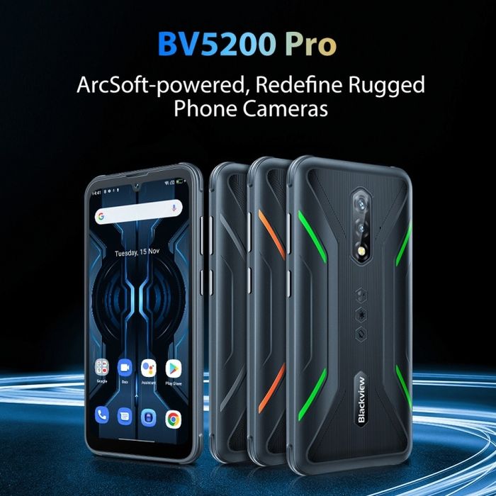 Водо, прахо и удароустойчив Blackview BV5200 Pro IP68 IP69K
