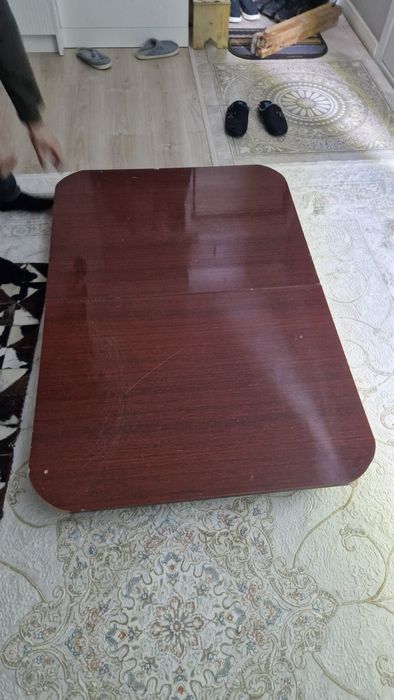 Стол самодельный, деревянный