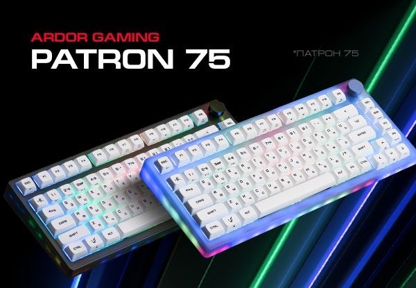клавиатура Ardor Gaming Patron 75
