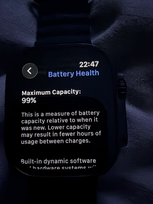 Apple watch ultra 2 black 49mm + карбонена каишка