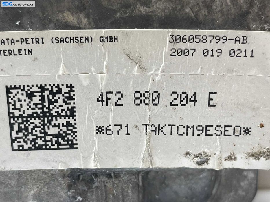 Airbag Pasager Audi A6 C6 2005 - 2011 Cod 4F2880204E [LR0977]