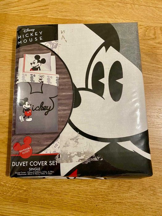 Lenjerie de pat copii Micky Mouse, Winnie the Pooh.