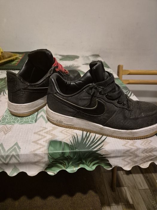 Fragment Design x CLOT x Air Force 1 'Black Silk'