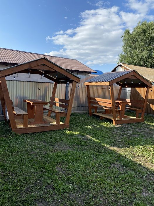 Беседка деревянная