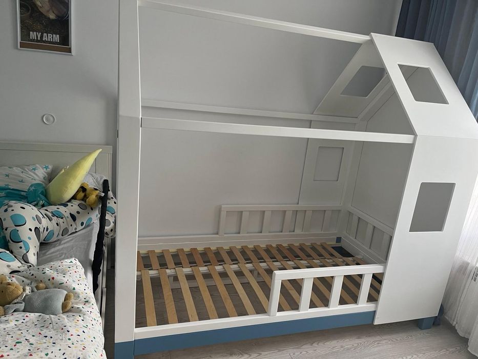 Pat copil stil casuta, facut de Patutul lui Eric