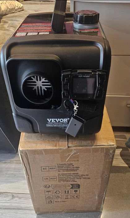 8KW суха дизелова печка Vivor Camolite – 12V/24V, с Bluetooth и CO аларма