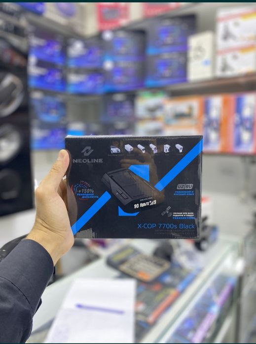 Neoline X-COP 7700s black antiradar 100% Original dastafka bor