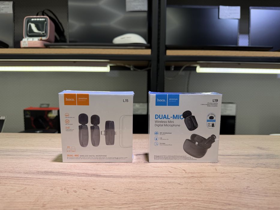 Новые петлички Hoco L19, L15, Premium Product, 1619/A10