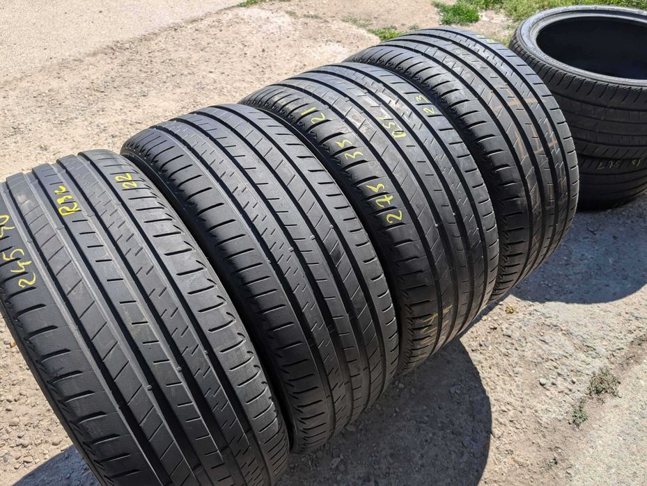 SET 4 Anvelope Vara 245/40 R21 + 275/35 R21 Bridgestone Alenza 001 - BMW X3 / X4 Original | Pret/buc