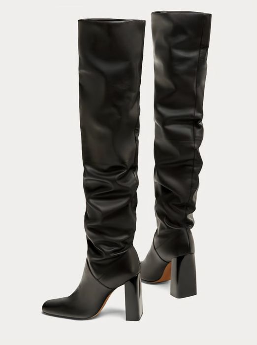 Cizme piele naturală 39, Zara ediție limitată