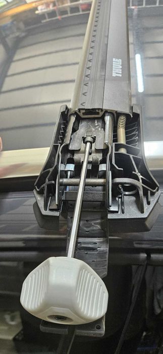 Bare transversale Thule Evo Raised Rail WingBar Edge Black pentru VOLKSWAGEN Tiguan (Mk. III) 5 uși SUV