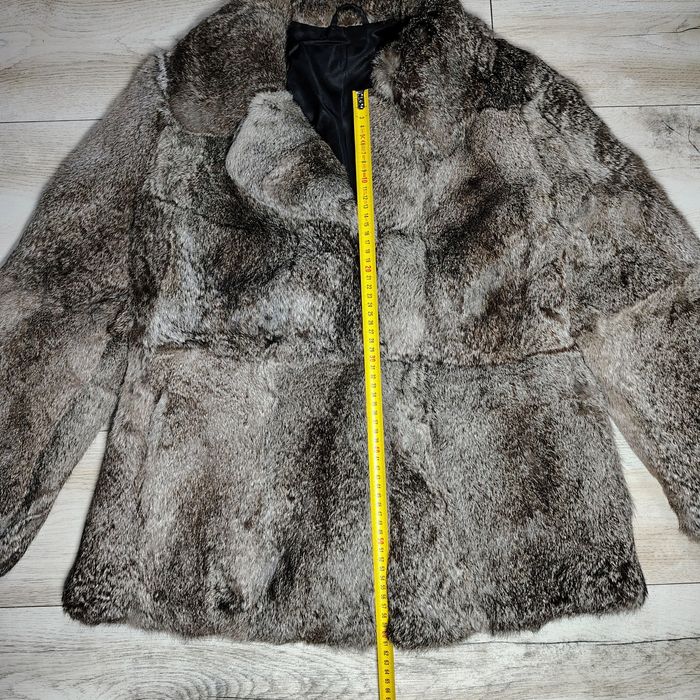 Haină de blană naturală de iepure