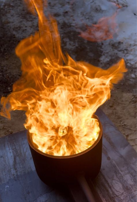 Горелки на отработке