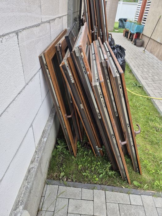Geamuri si uși termopan( 15 bucati)