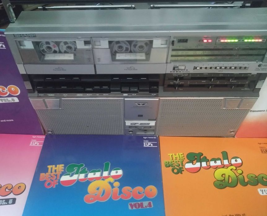 SHARP GF-555X Radio-Casetofon Stereo Radio-Tape Recorder