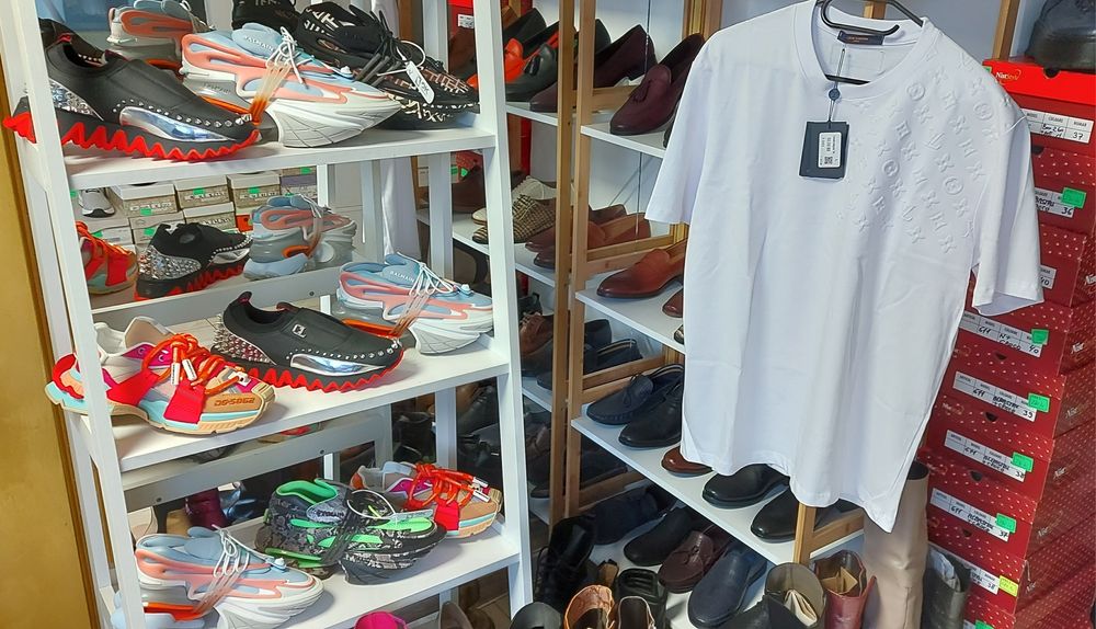 6 modele tricouri de brand-firmă ca DG LV Balmain nu palm offwhite ami