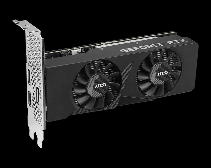 Видеокарта GeForce RTX 3050 LP, 6Gb GDDR6, 2xHDMI, DP