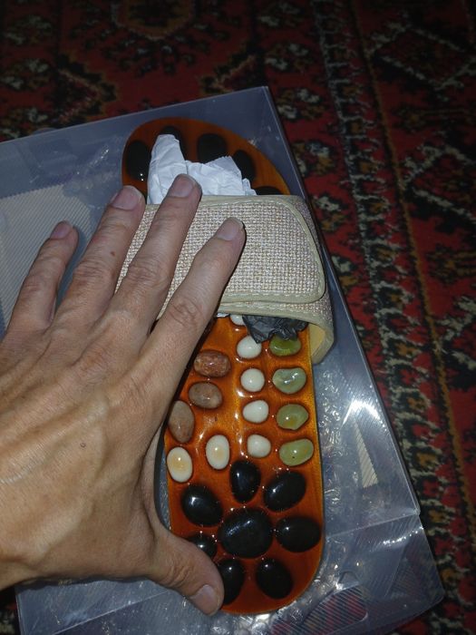 Тапички лечишые массажные