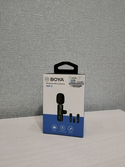 Петлички BOYA WM-6