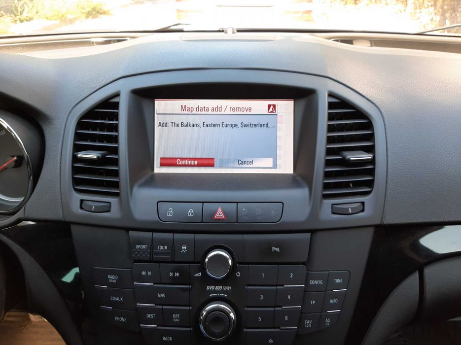 Навигационен диск Opel, DVD90 и SD card NAVI 900 карта за навигация
