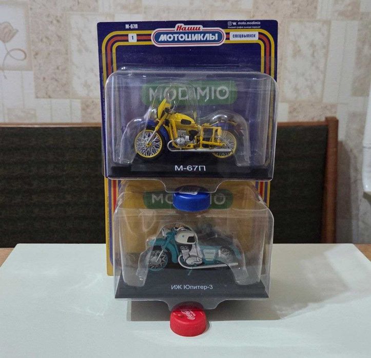 Продам модели мотоциклов в масштабе 1:24 производитель MODIMIO