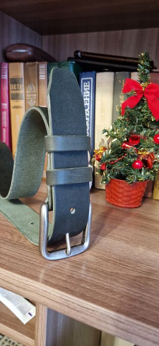 Кожаный ремень.ручная работа.