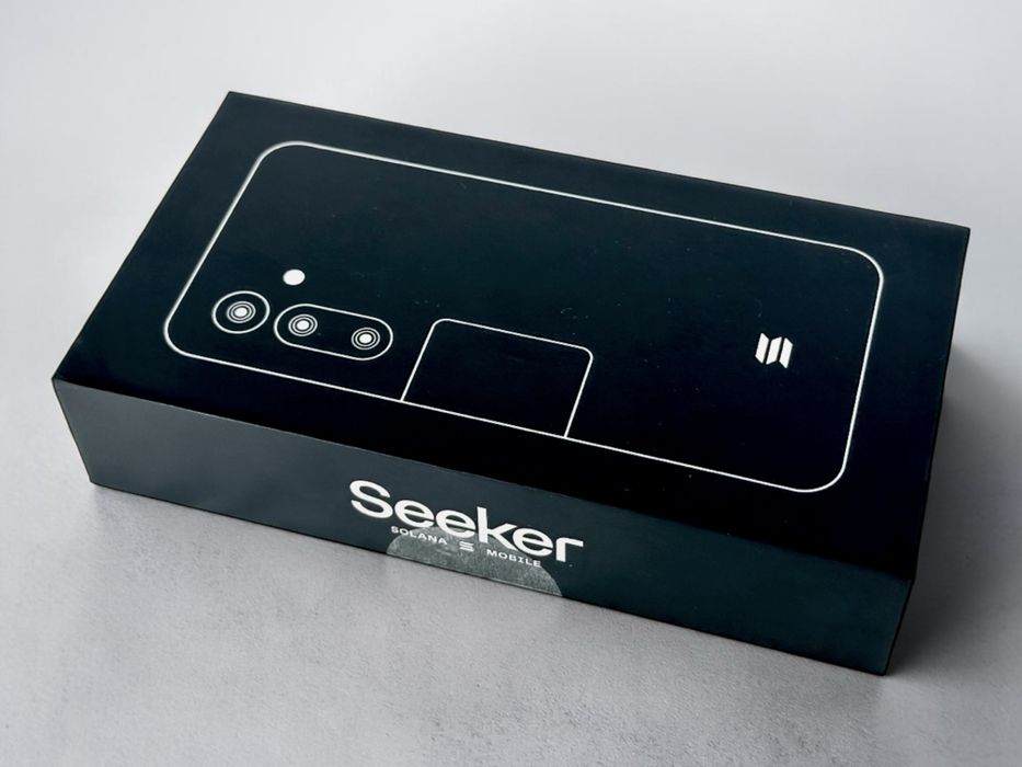 НОВ! Телефон Solana Seeker 128GB 8RAM Black Гаранция!