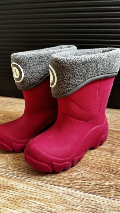 Резиновые сапоги для девочки