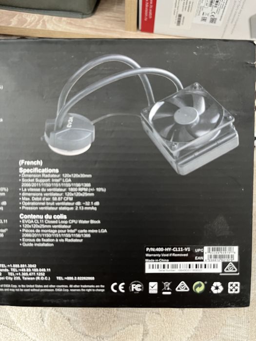Водяное охлаждение Evga для ПК новое