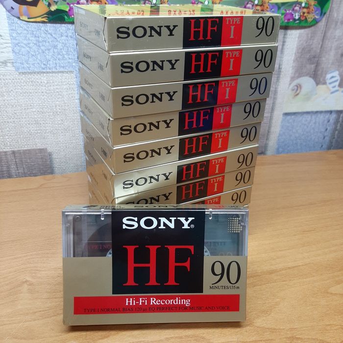 Аудио кассеты Sony HF 90