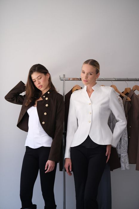 Куртка из эко замши