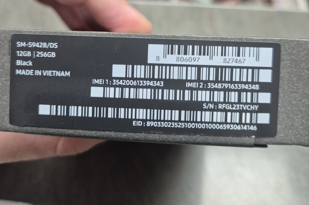 Samsung S26 White,  Sigilat, garantie 256Gb,