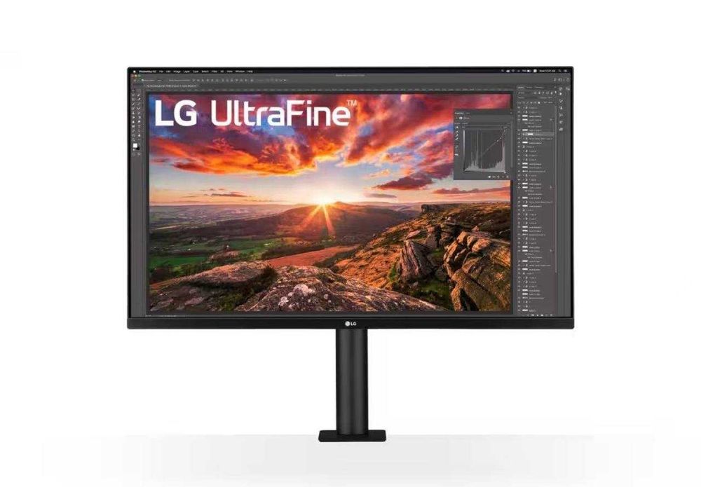 Монитор LG 32" UHD 4K HDR-UltraFine Ergo Stand Monitor 32UN880