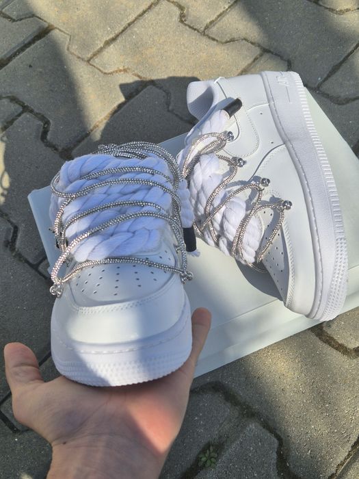 Nike air force rope swarovski