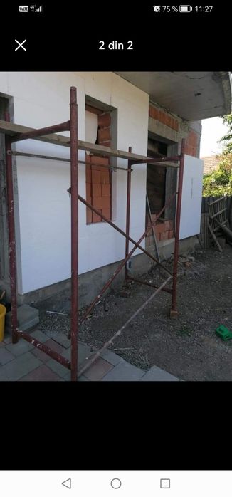 Schelă metalica cu șuruburi reglabile