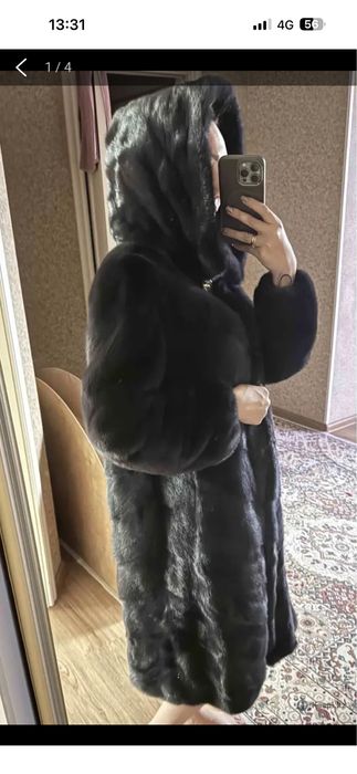 Шуба норка. 46размер