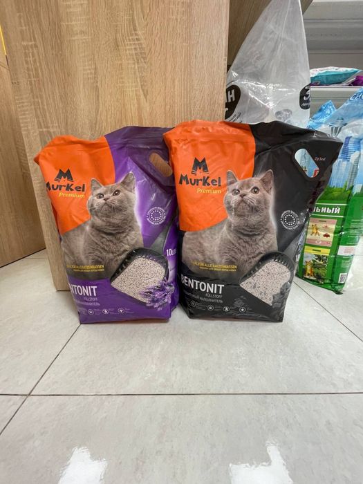 Комкующийся наполнитель Муркель Элит! 10 л.