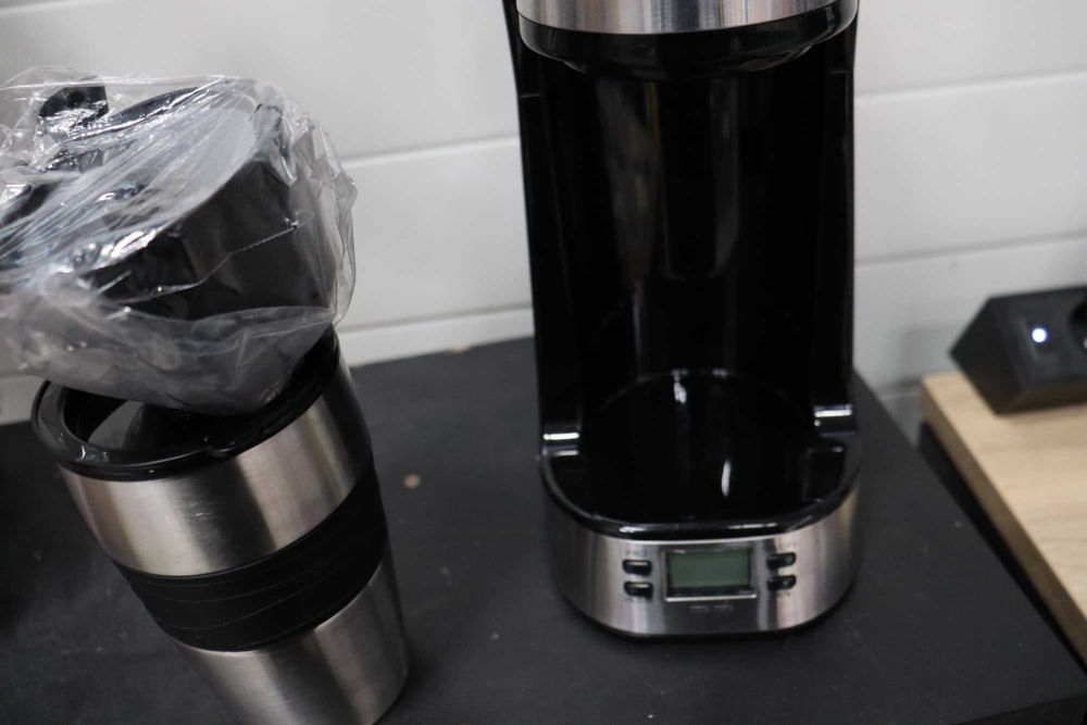 Salter EK2732 Кафемашина с филтър една чаша 420мл,неръждаема стомана