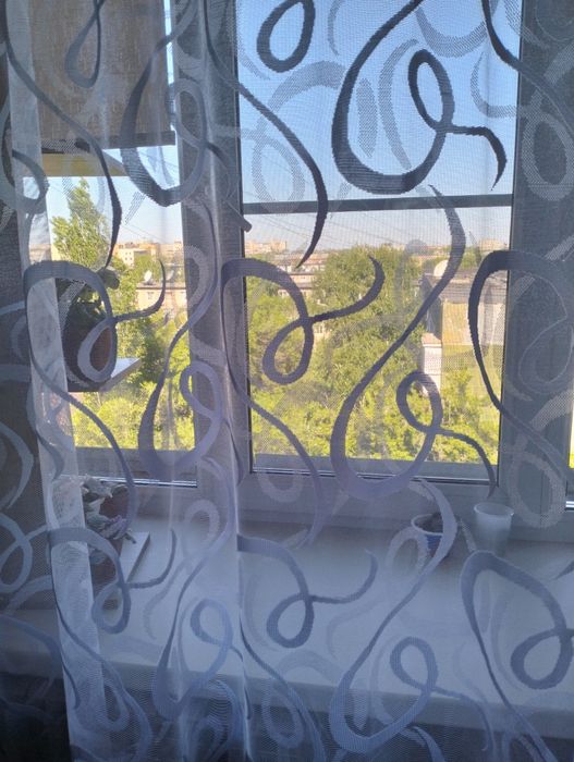 Продам тюль белоснежную