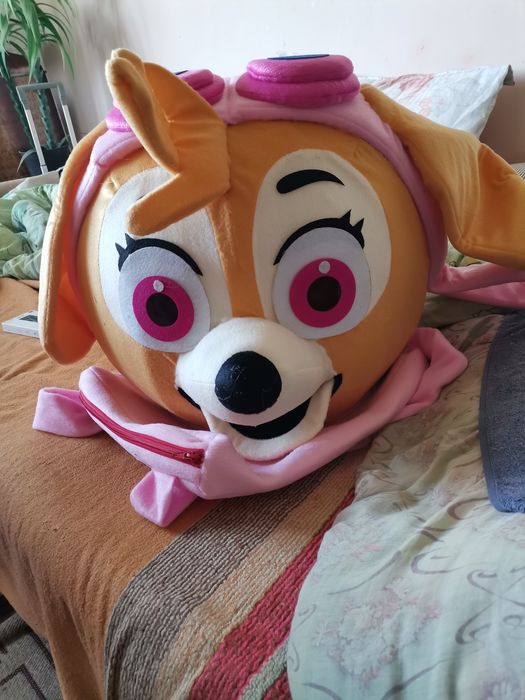 Costume Cosplay Mascote Patrula Catelusilor Sky nou