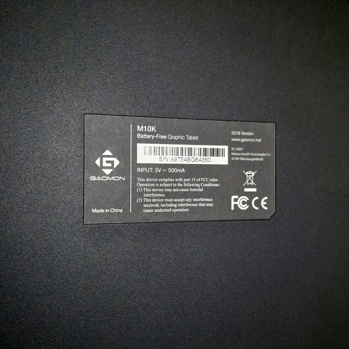 Tableta grafica GAOMON M10K