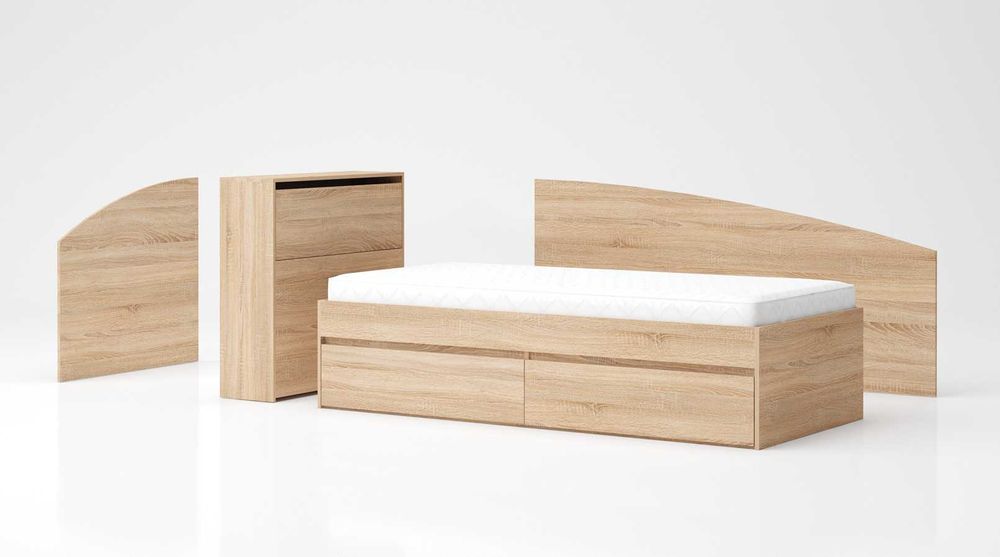 Единично легло Лео 90