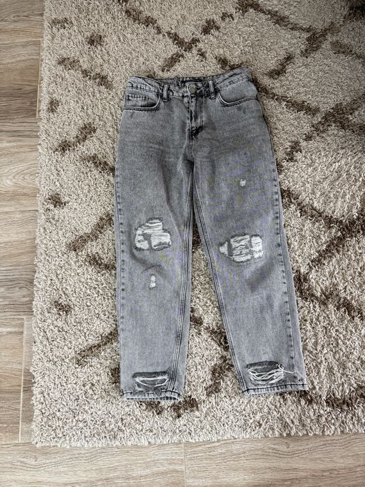 Дамски дънки Mom Fit без еластан