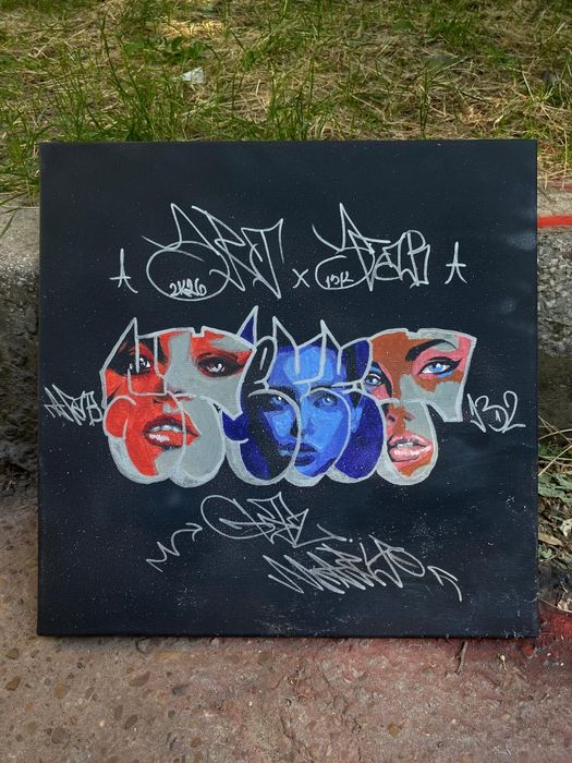 Tablou Graffiti Mural