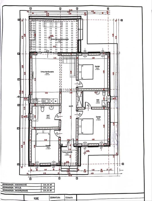 Casă parter 3 dormitoare  Golesti