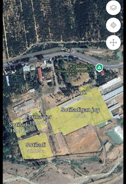 Прадажа земля Кумушкон