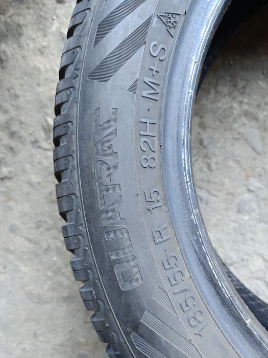 Всесезонни гуми -15цола -185/55-1бр.-30€-."VREDESTEIN"-като нови