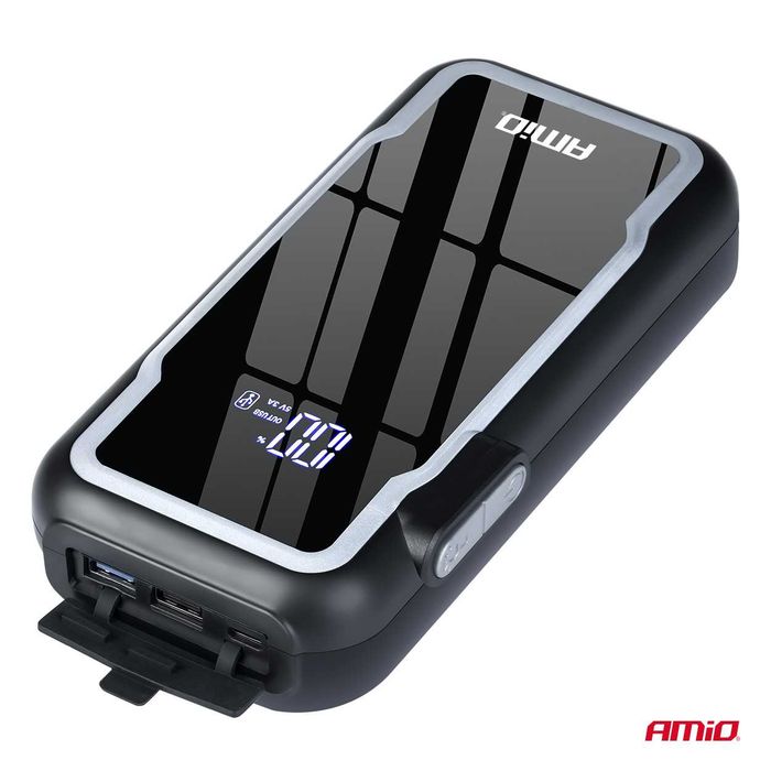 Устройство за бързо стартиране/booster/jump starter AMIO 3 in1-12V/1600A