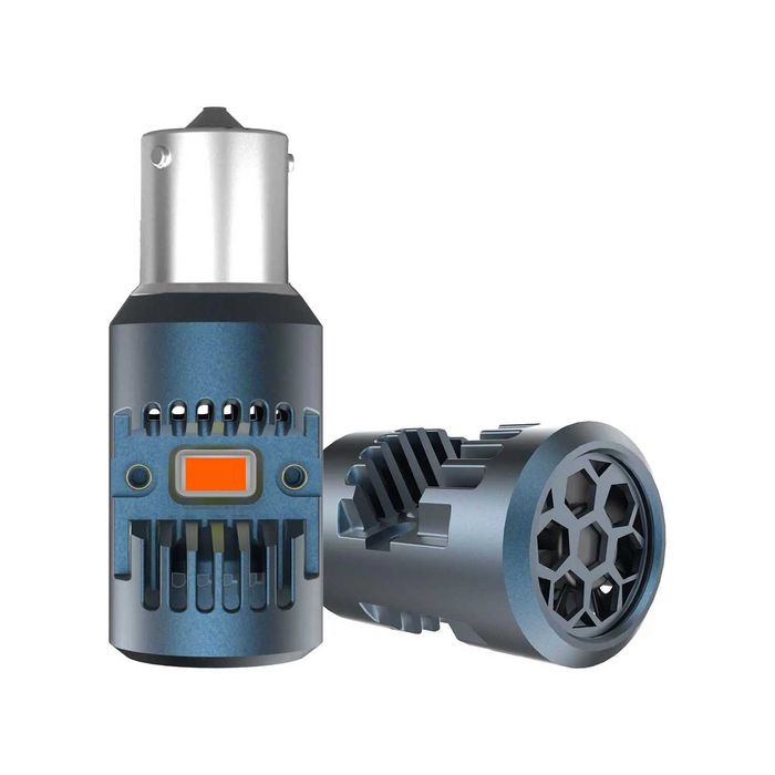 Set de 2 becuri led Xentech Light S5 csp si radiator integrat 25w/bec